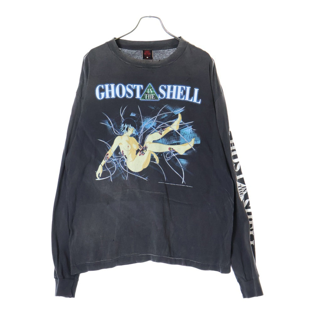 SAINT MICHAEL(セントマイケル) 24AW GS LS TEE ILYA GITS 攻殻機動隊プリント長袖Tシャツ SM-YS1-0000-C34 グレー