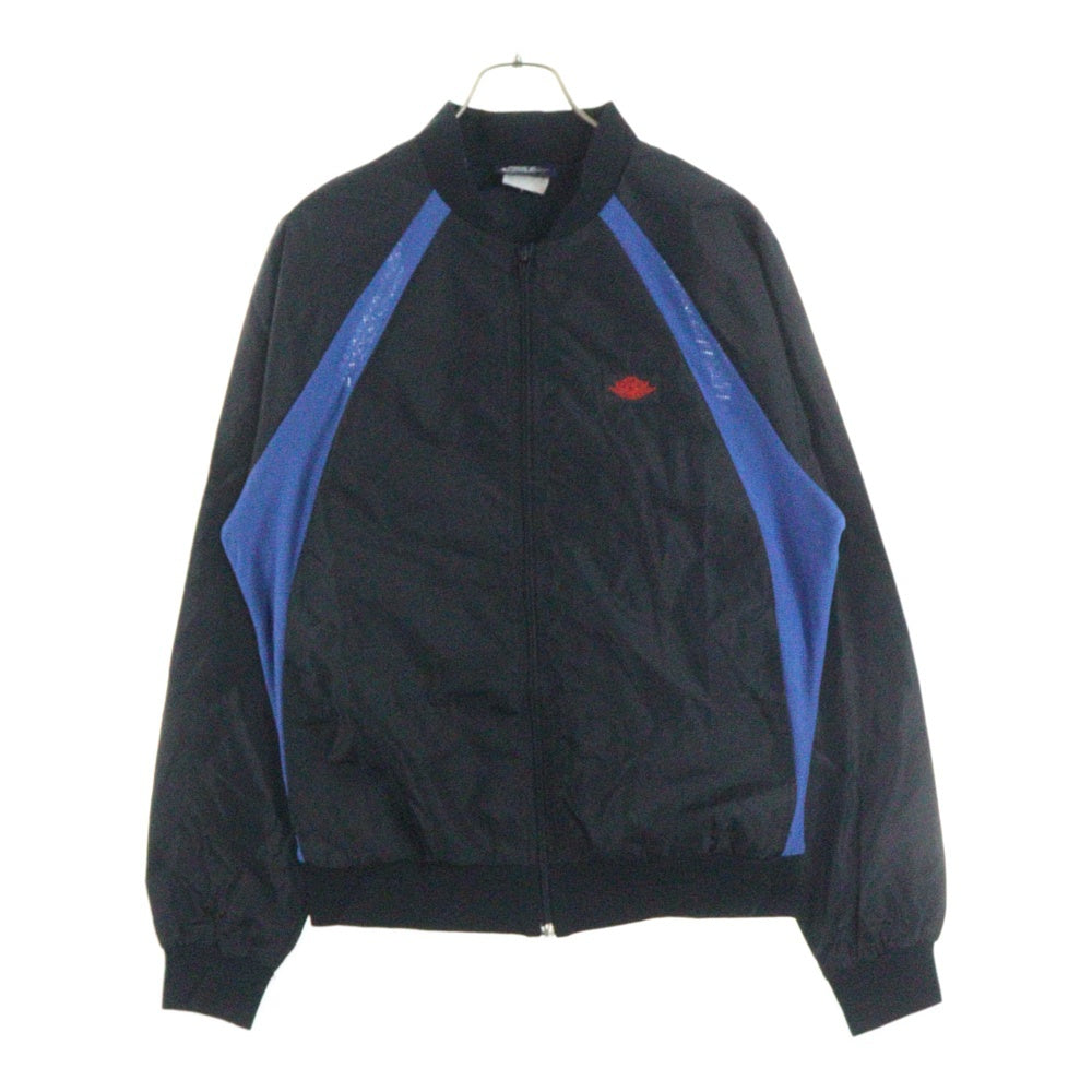 NIKE(ナイキ) 80s VINTAGE 1st 紺タグ ロイヤルジャージ ナイロンジャケット ブラック/ブルー