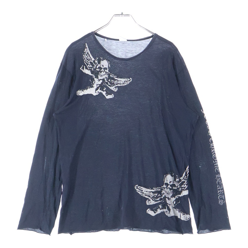 CHROME HEARTS(クロムハーツ) FOTI L/S TEE フォティ プリント ロングスリーブ 長袖Tシャツ ブラック