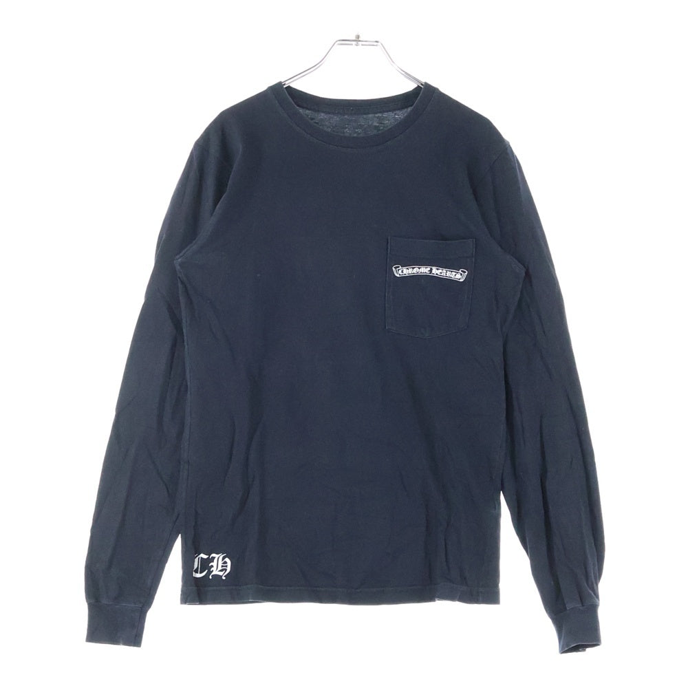 CHROME HEARTS(クロムハーツ) OLD BACK CH CROSS CHクロスプリント 長袖Tシャツ