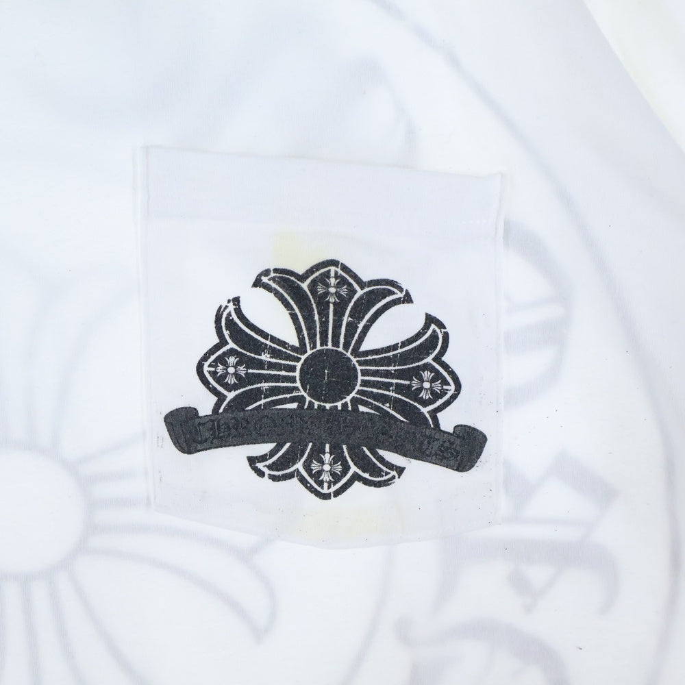 CHROME HEARTS(クロムハーツ) Horseshoe S/S Tee ホースシュー プリント 半袖Tシャツ ホワイト