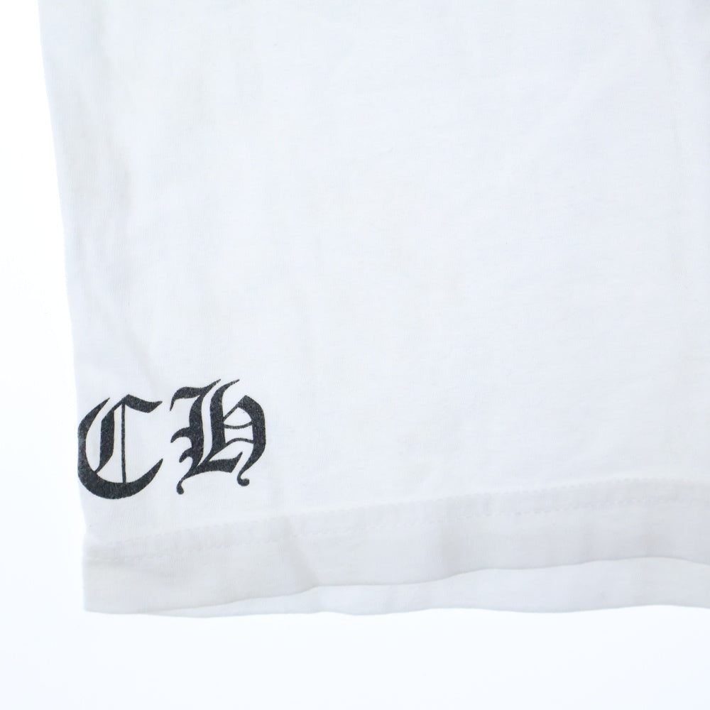 CHROME HEARTS(クロムハーツ) Horseshoe S/S Tee ホースシュー プリント 半袖Tシャツ ホワイト