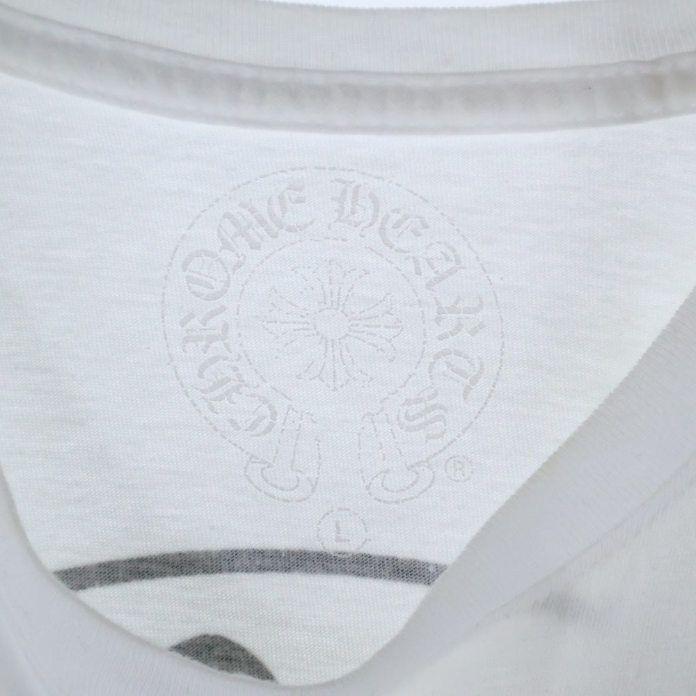 CHROME HEARTS(クロムハーツ) Horseshoe S/S Tee ホースシュー プリント 半袖Tシャツ ホワイト