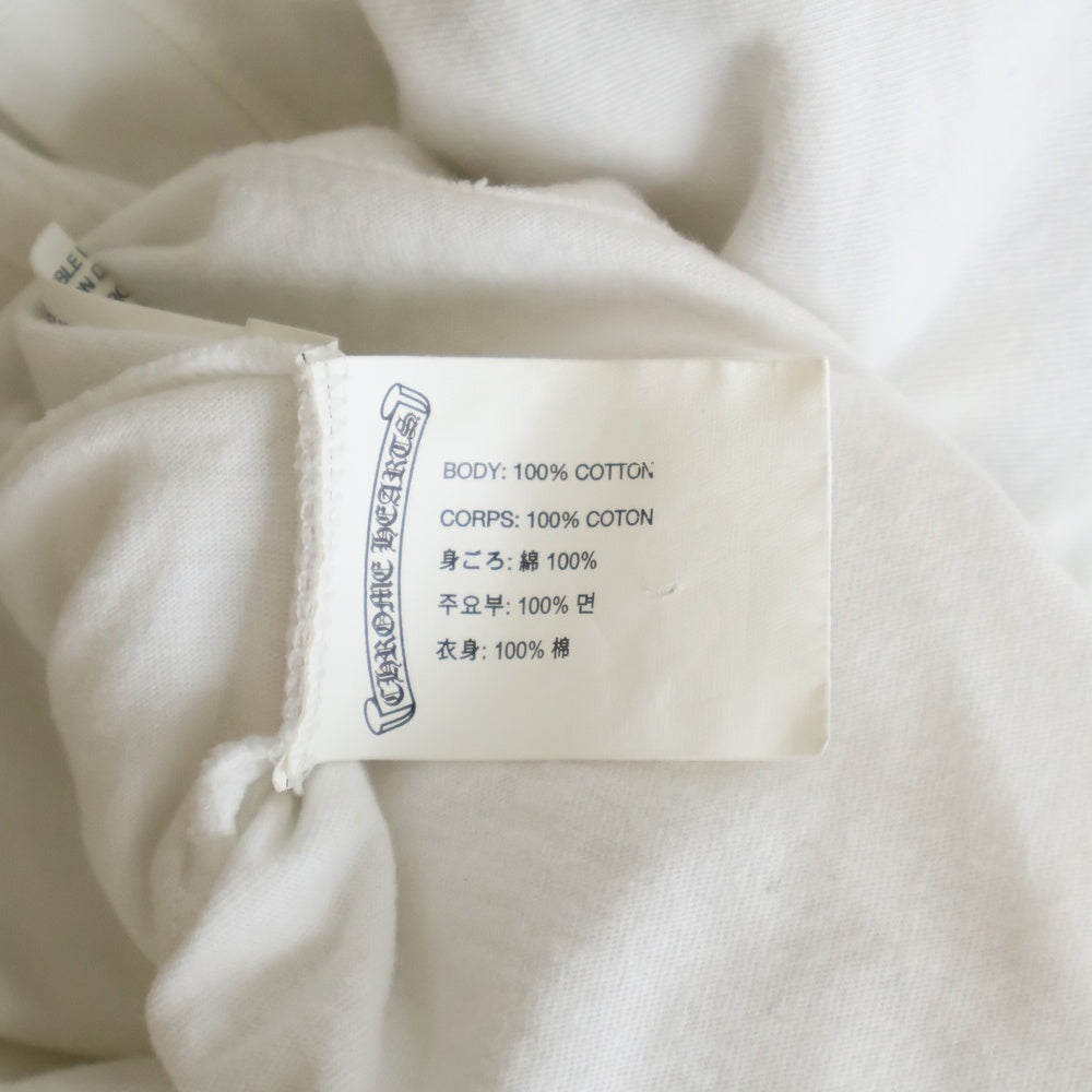 CHROME HEARTS(クロムハーツ) Horseshoe S/S Tee ホースシュー プリント 半袖Tシャツ ホワイト