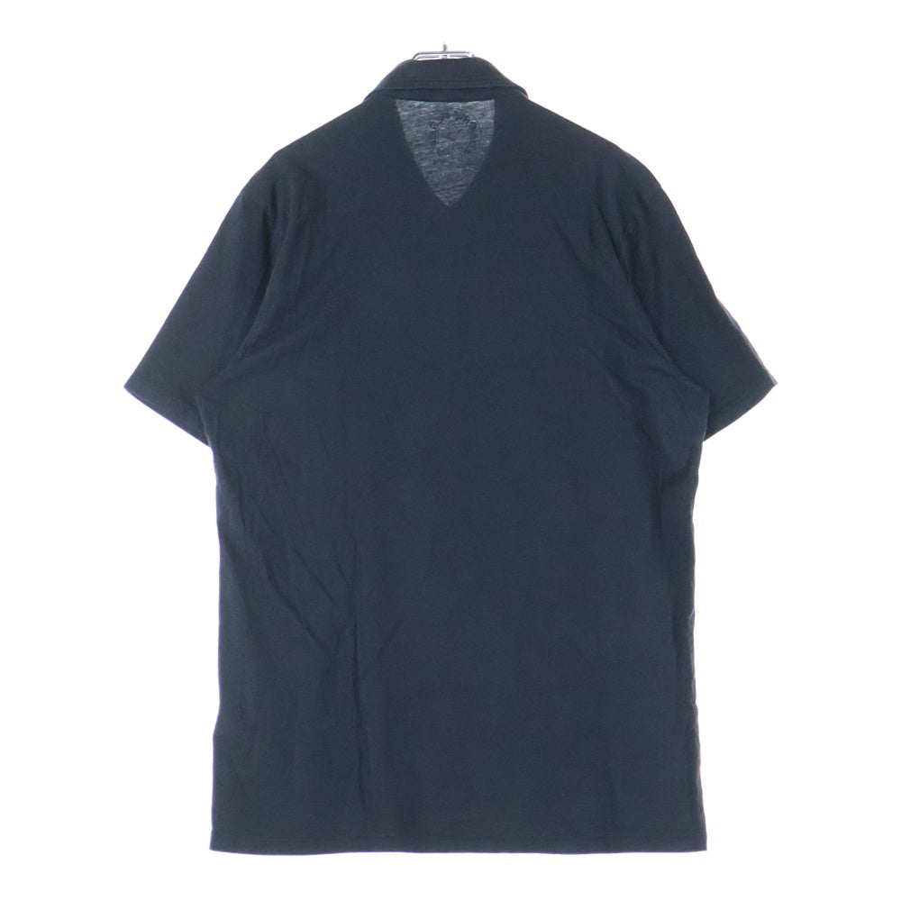 CHROME HEARTS(クロムハーツ) BSフレアボタン CHプラス 半袖ポロシャツ ブラック