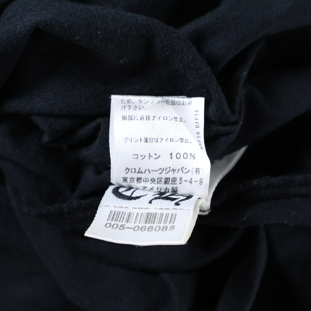 CHROME HEARTS(クロムハーツ) BSフレアボタン CHプラス 半袖ポロシャツ ブラック