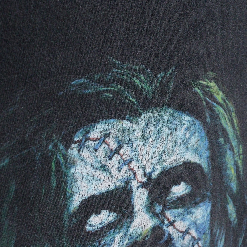 VINTAGE(ヴィンテージ) 90s ROB ZOMBIE Face Tee ロブゾンビ 半袖Tシャツ カットソー ブラック