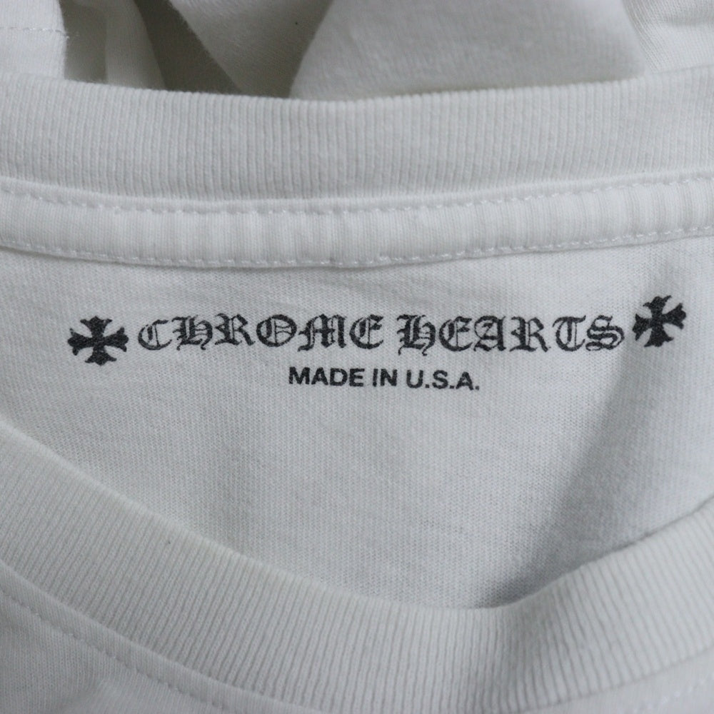 CHROME HEARTS(クロムハーツ) 21AW×MATTY BOY America S/S Tee マッティボーイ アメリカン フラッグ 半袖 Tシャツ ホワイト