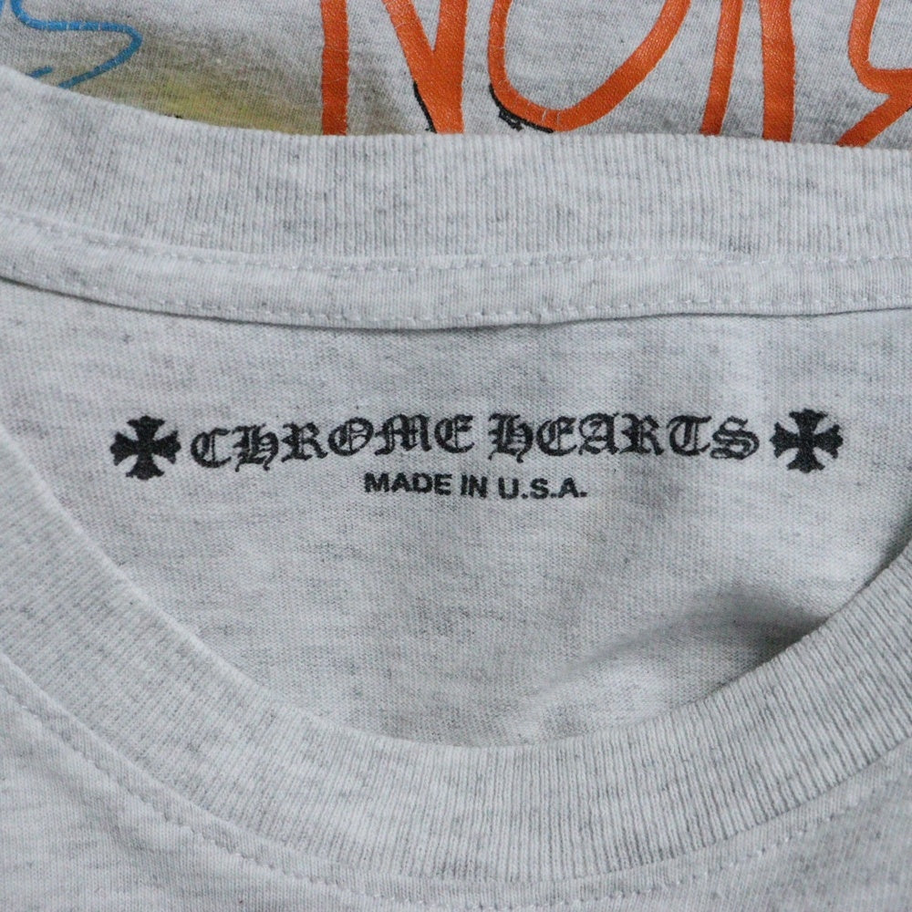 CHROME HEARTS(クロムハーツ) 21SS×MATTY BOY PPO BRAIN TEE マッティボーイ ブレインTシャツ 半袖カットソー グレー