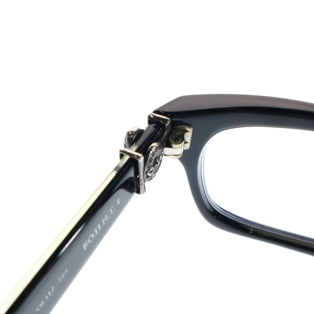 CHROME HEARTS(クロムハーツ) FOTI H.T.1 フォティデザインフレーム アイウェア サングラス 眼鏡 ブラック※度有り