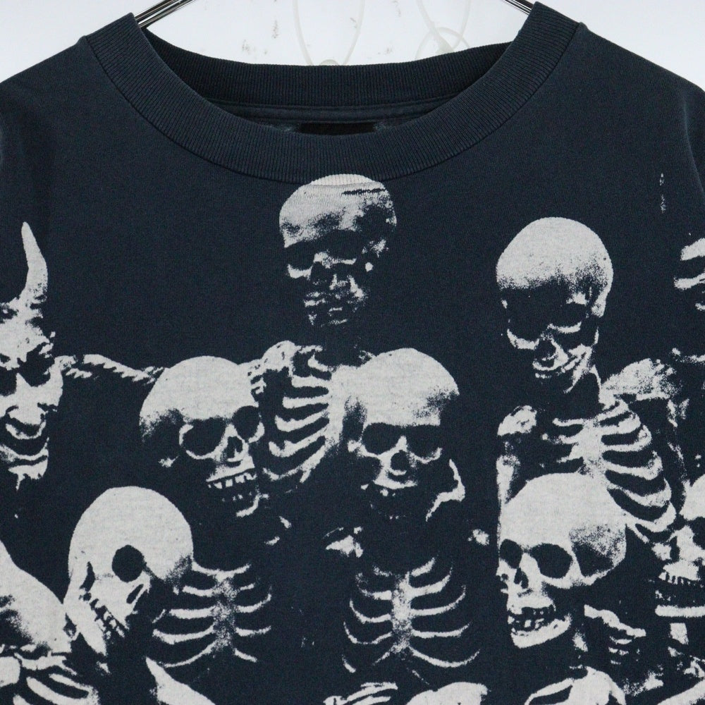 VINTAGE(ヴィンテージ) 90s ROLLING STONES VOODOO LOUNGE 94/95 BROCKUM TEE ローリングストーンズ 両面プリント半袖Tシャツ カットソー ネイビー