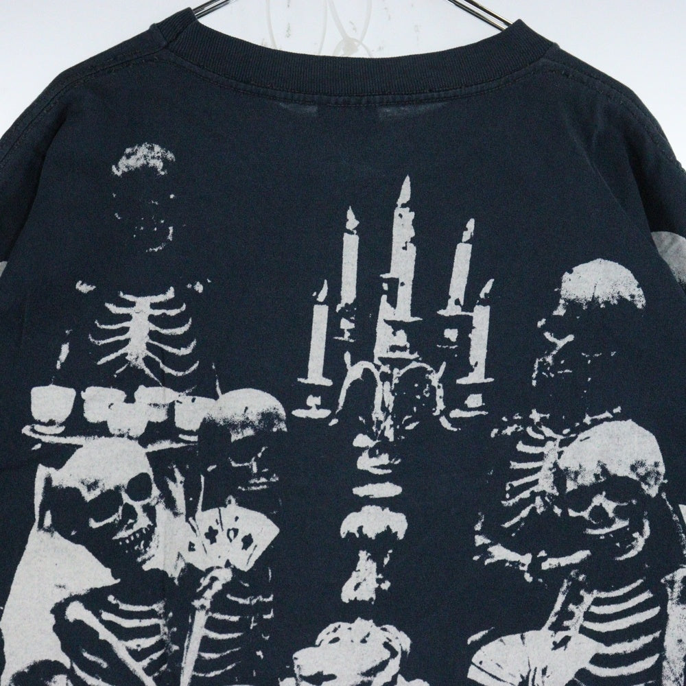 VINTAGE(ヴィンテージ) 90s ROLLING STONES VOODOO LOUNGE 94/95 BROCKUM TEE ローリングストーンズ 両面プリント半袖Tシャツ カットソー ネイビー