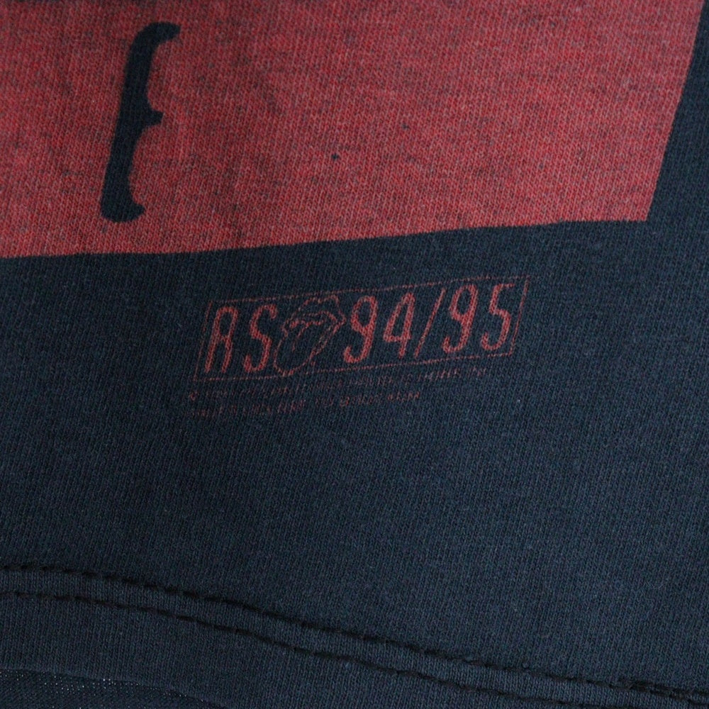VINTAGE(ヴィンテージ) 90s ROLLING STONES VOODOO LOUNGE 94/95 BROCKUM TEE ローリングストーンズ 両面プリント半袖Tシャツ カットソー ネイビー