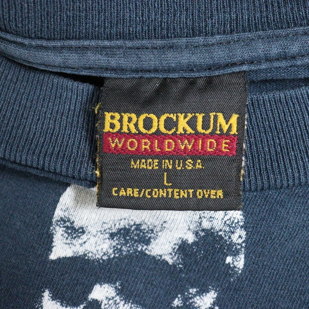VINTAGE(ヴィンテージ) 90s ROLLING STONES VOODOO LOUNGE 94/95 BROCKUM TEE ローリングストーンズ 両面プリント半袖Tシャツ カットソー ネイビー