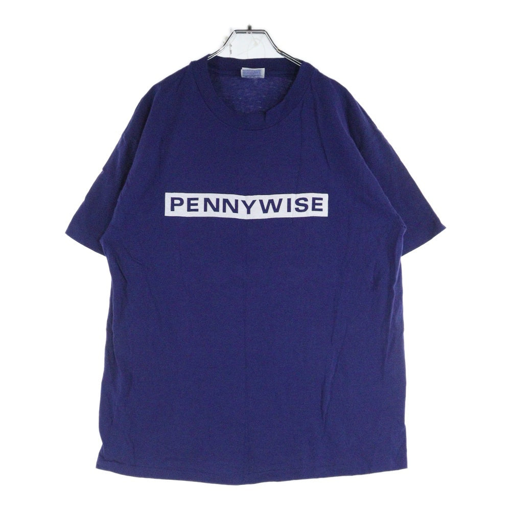 VINTAGE(ヴィンテージ) 90s PENNYWISE ペニーワイズ 半袖Tシャツ カットソー ネイビー