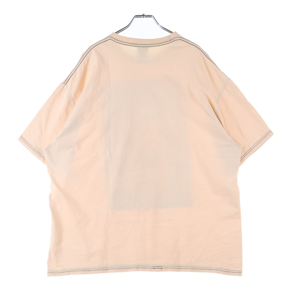 STUSSY(ステューシー) VINTAGE×JOSH CHEUSE ジョシュ・チューズ フォトプリント 半袖Tシャツ カットソー ベージュ