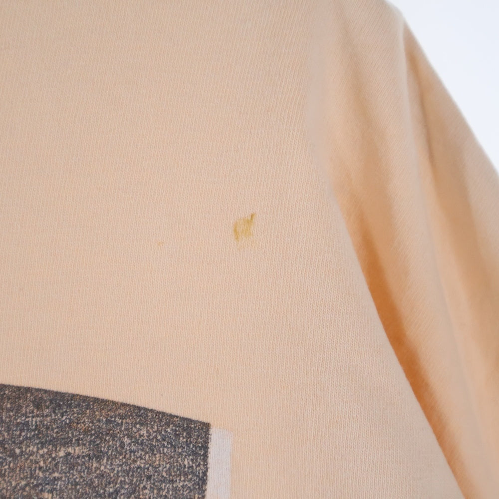 STUSSY(ステューシー) VINTAGE×JOSH CHEUSE ジョシュ・チューズ フォトプリント 半袖Tシャツ カットソー ベージュ