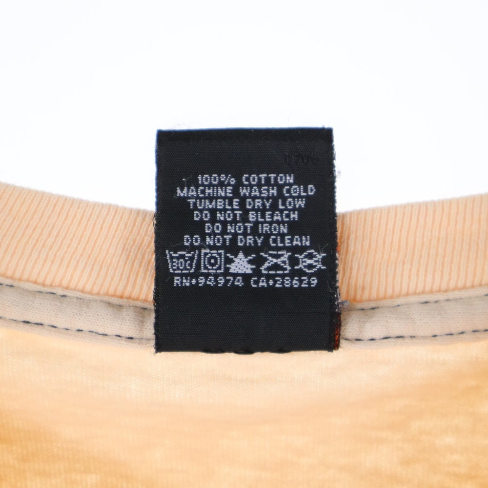 STUSSY(ステューシー) VINTAGE×JOSH CHEUSE ジョシュ・チューズ フォトプリント 半袖Tシャツ カットソー ベージュ