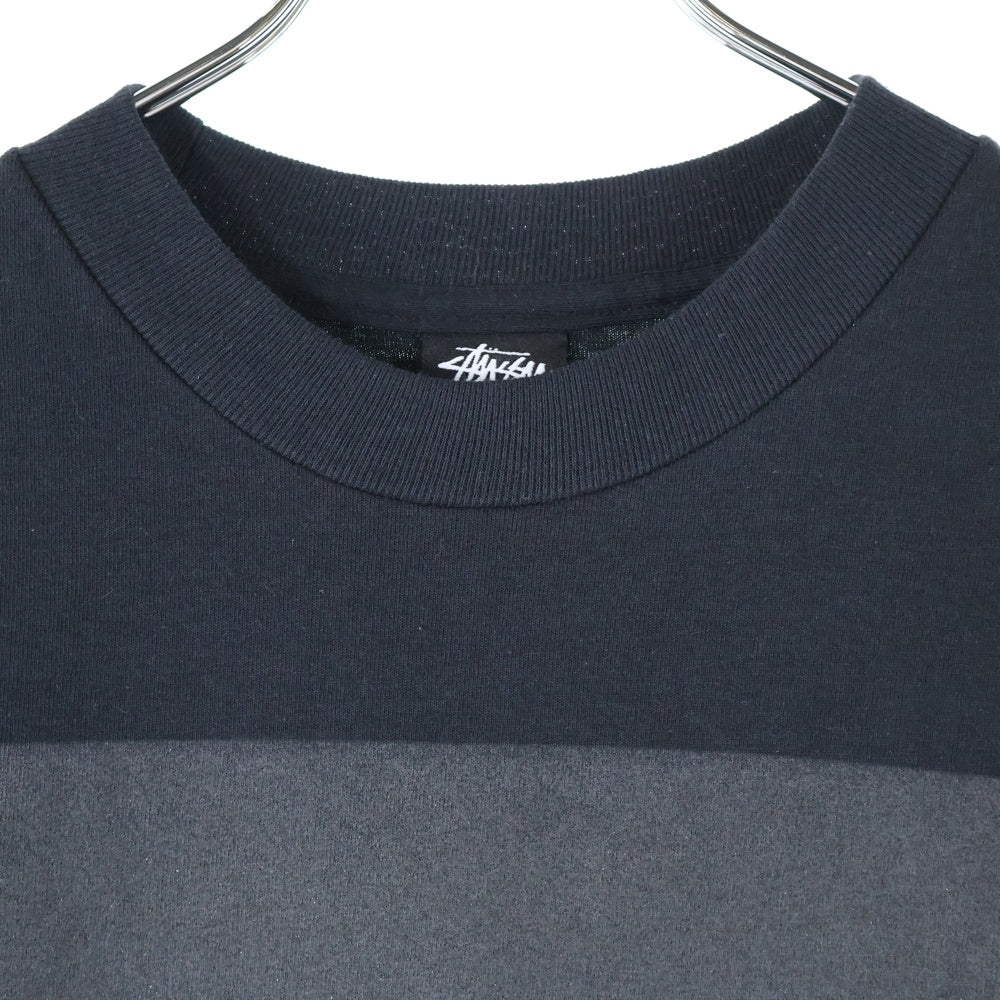 STUSSY(ステューシー) VINTAGE×JOSH CHEUSE ジョシュ・チューズ フォトプリント 半袖Tシャツ カットソー ブラック