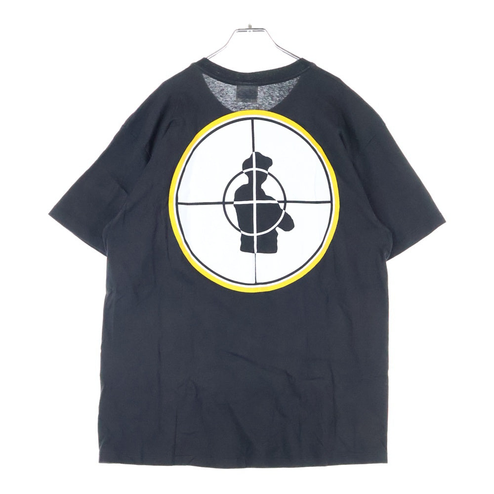 VINTAGE(ヴィンテージ) 90S Public Enemy Target Logo パブリックエネミー ターゲットロゴ プリント 半袖Tシャツ ブラック