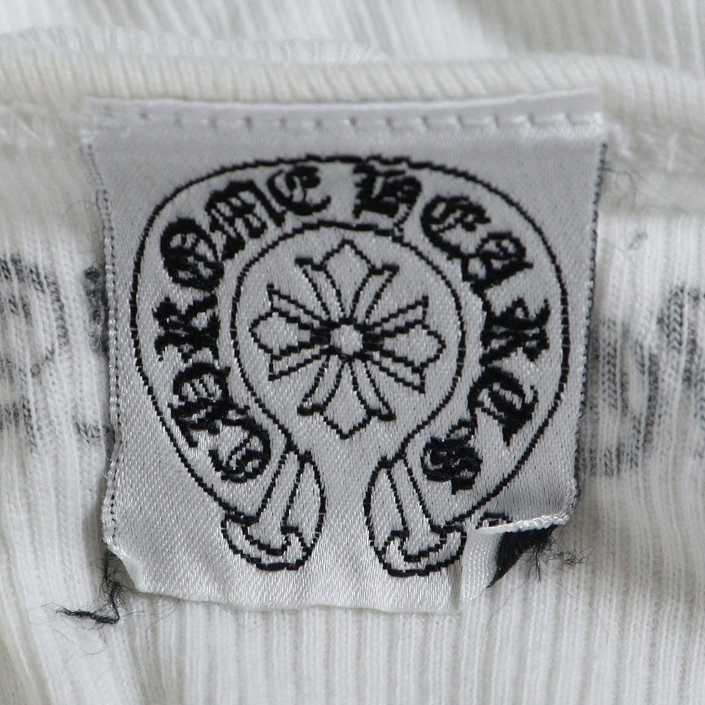 CHROME HEARTS(クロムハーツ) OLD TANK TOP クロスロゴ タンクトップ ノースリーブ ホワイト