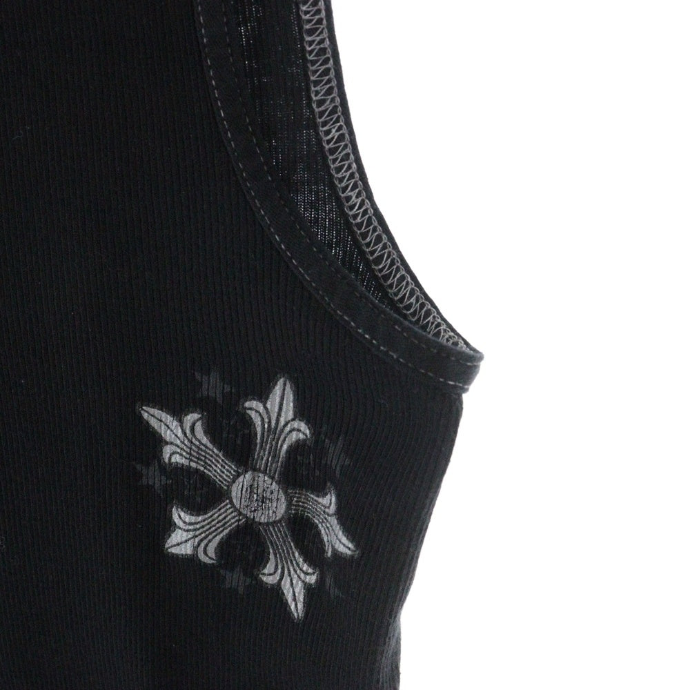 CHROME HEARTS(クロムハーツ) OLD TANK TOP スタークロス タンクトップ ノースリーブ ブラック