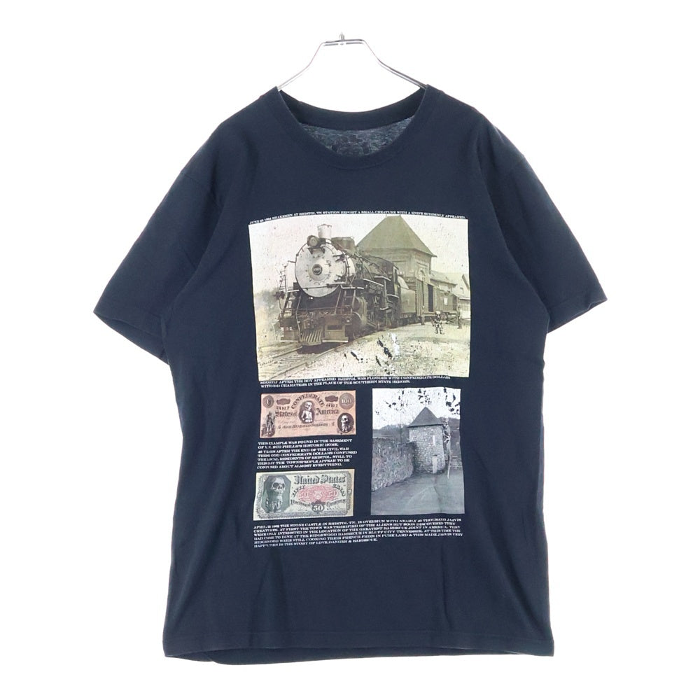 CHROME HEARTS(クロムハーツ) FOTI フォティ フロントプリント半袖Tシャツ カットソー ブラック