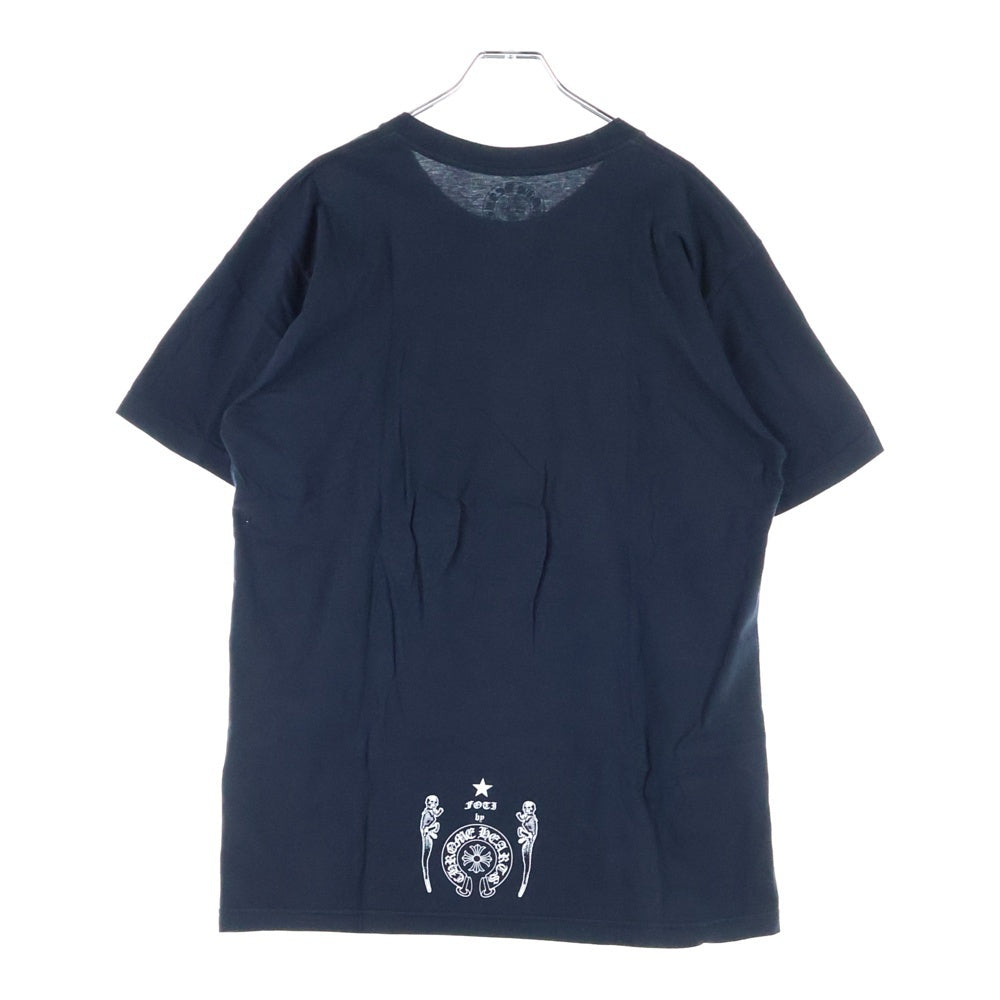 CHROME HEARTS(クロムハーツ) FOTI フォティ フロントプリント半袖Tシャツ カットソー ブラック