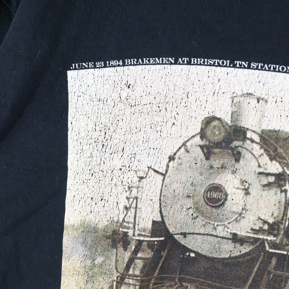 CHROME HEARTS(クロムハーツ) FOTI フォティ フロントプリント半袖Tシャツ カットソー ブラック