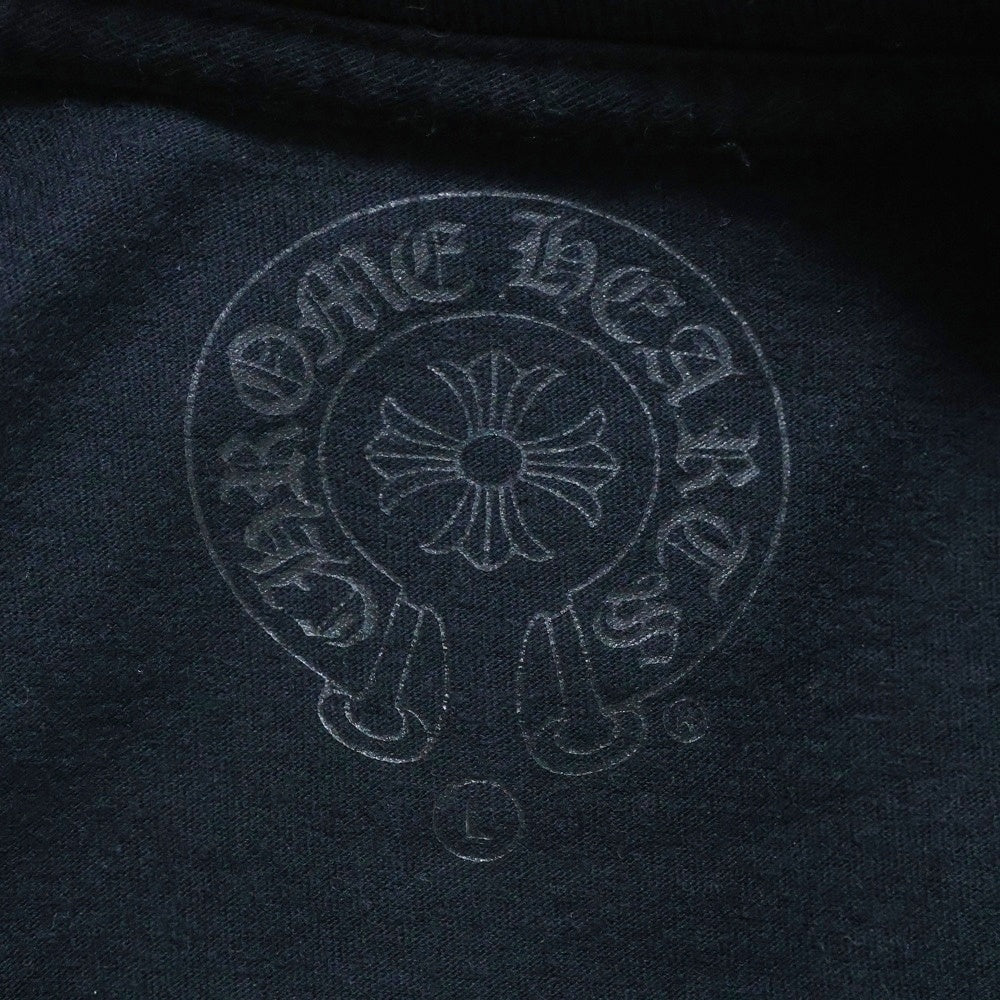 CHROME HEARTS(クロムハーツ) FOTI フォティ フロントプリント半袖Tシャツ カットソー ブラック