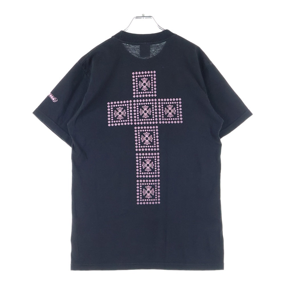 CHROME HEARTS(クロムハーツ) OLD CH フレームドクロス 半袖Tシャツ カットソー ブラック