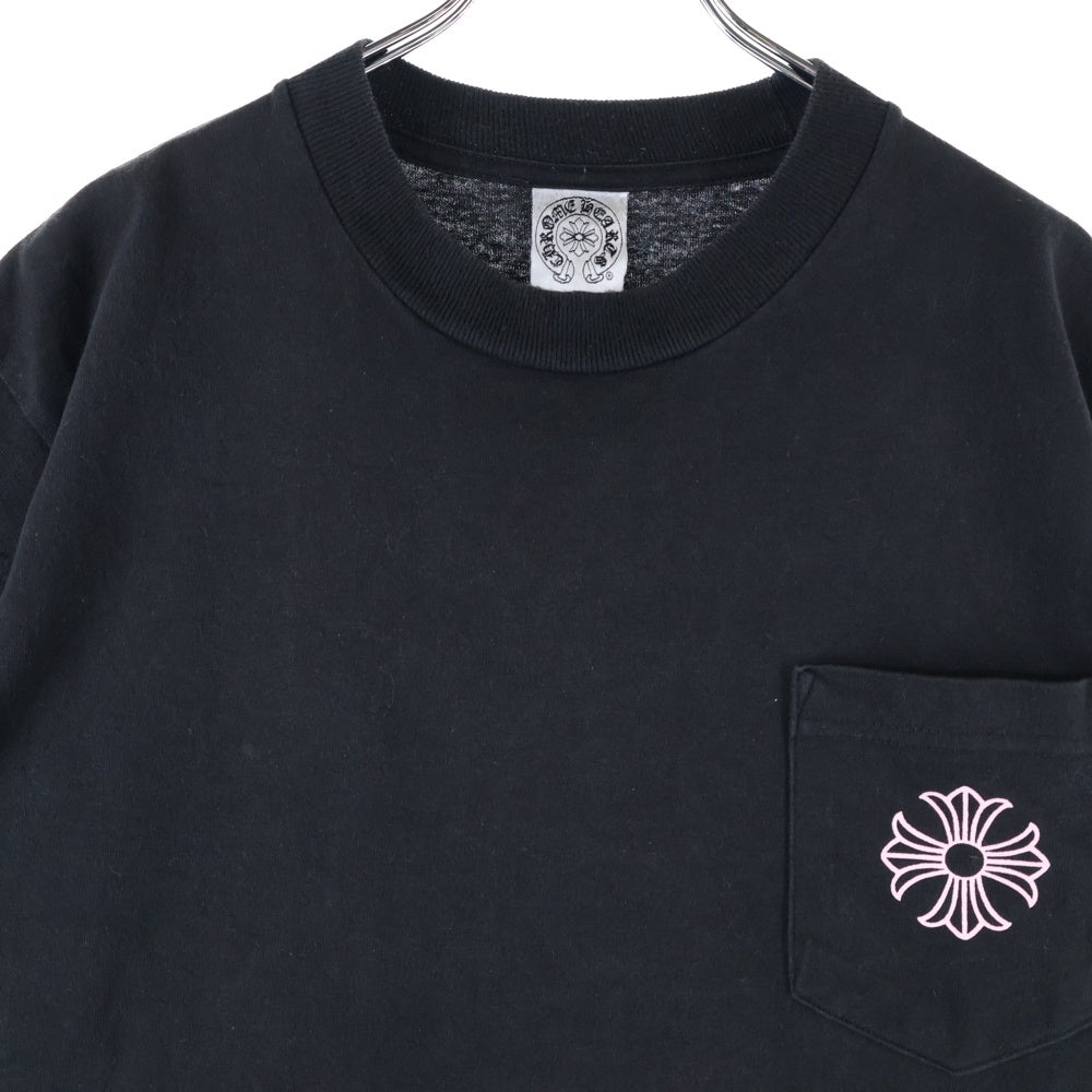 CHROME HEARTS(クロムハーツ) OLD CH フレームドクロス 半袖Tシャツ カットソー ブラック