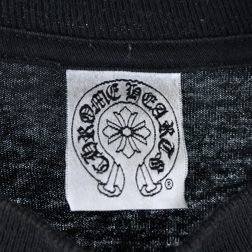 CHROME HEARTS(クロムハーツ) OLD CH フレームドクロス 半袖Tシャツ カットソー ブラック