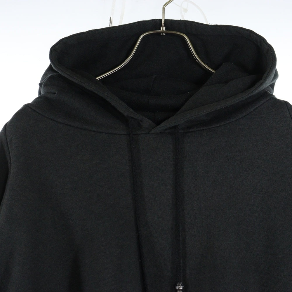CHROME HEARTS(クロムハーツ) OLD Horseshoe Hoodie オールドモデル 裏地サーマル バックホースシュー プリント プルオーバーパーカー フーディ ブラック