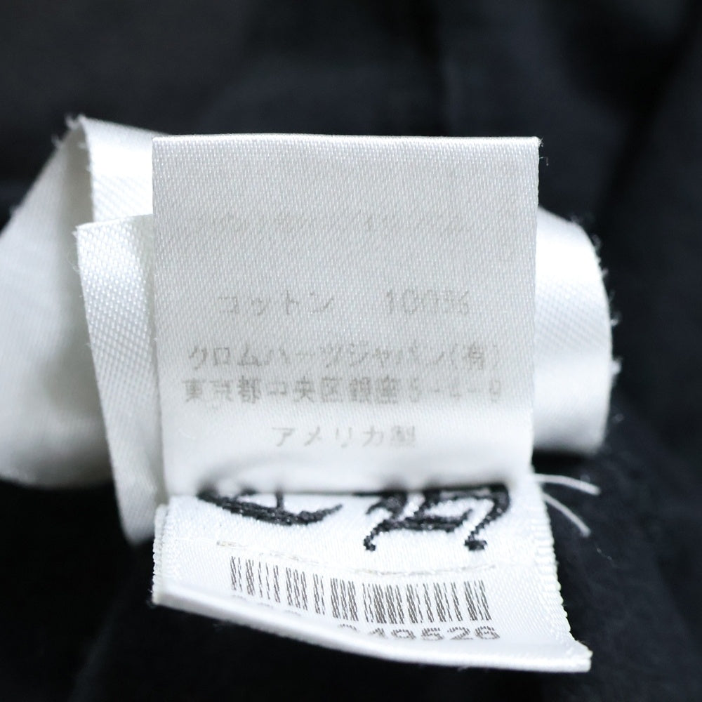 CHROME HEARTS(クロムハーツ) CHプラス バックホースシュー 半袖Tシャツ カットソー ブラック