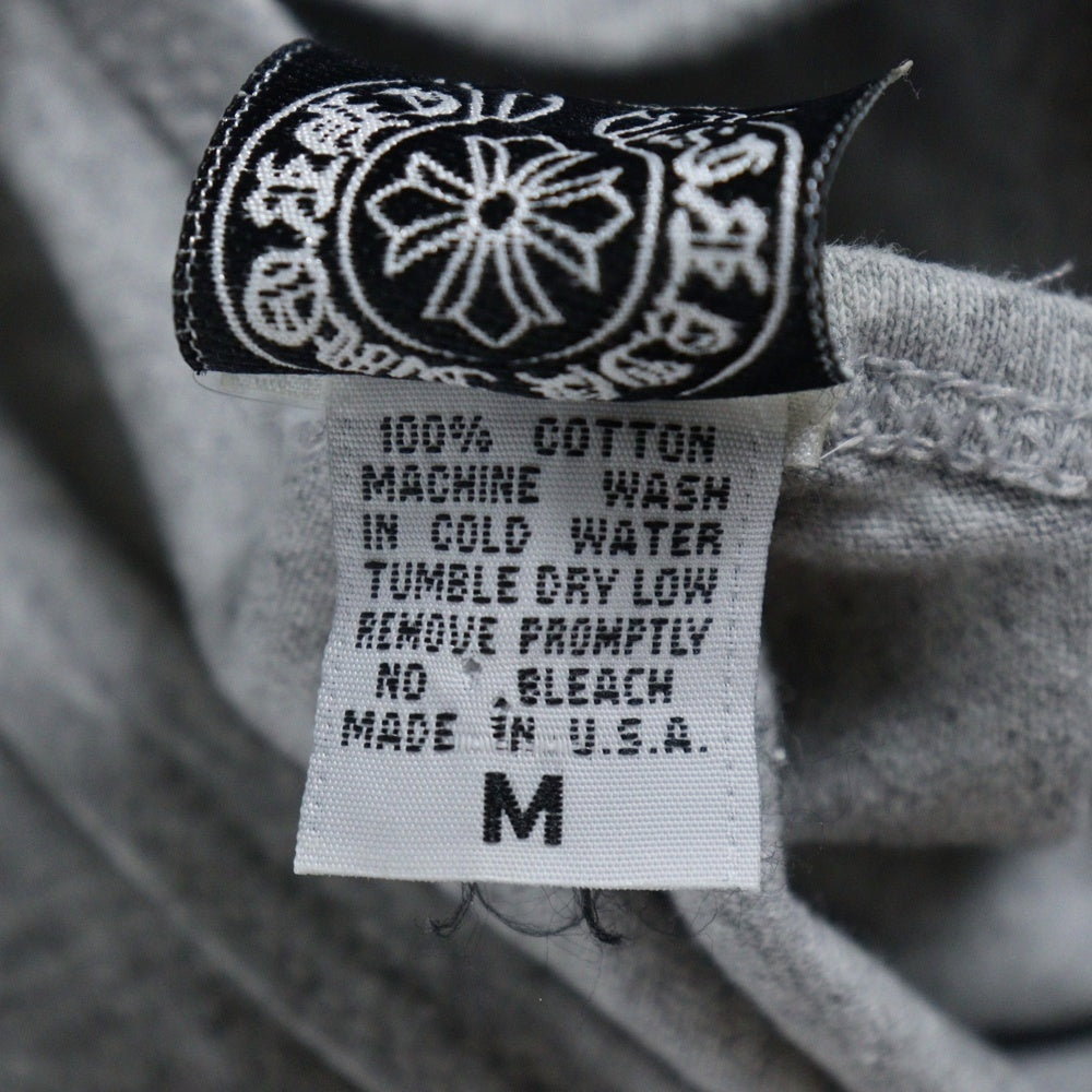 CHROME HEARTS(クロムハーツ) OLD TANK TOP ロゴプリントタンクトップ ノースリーブ グレー