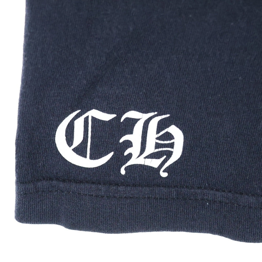 CHROME HEARTS(クロムハーツ) CHプラス バックホースシュー 半袖Tシャツ カットソー ブラック