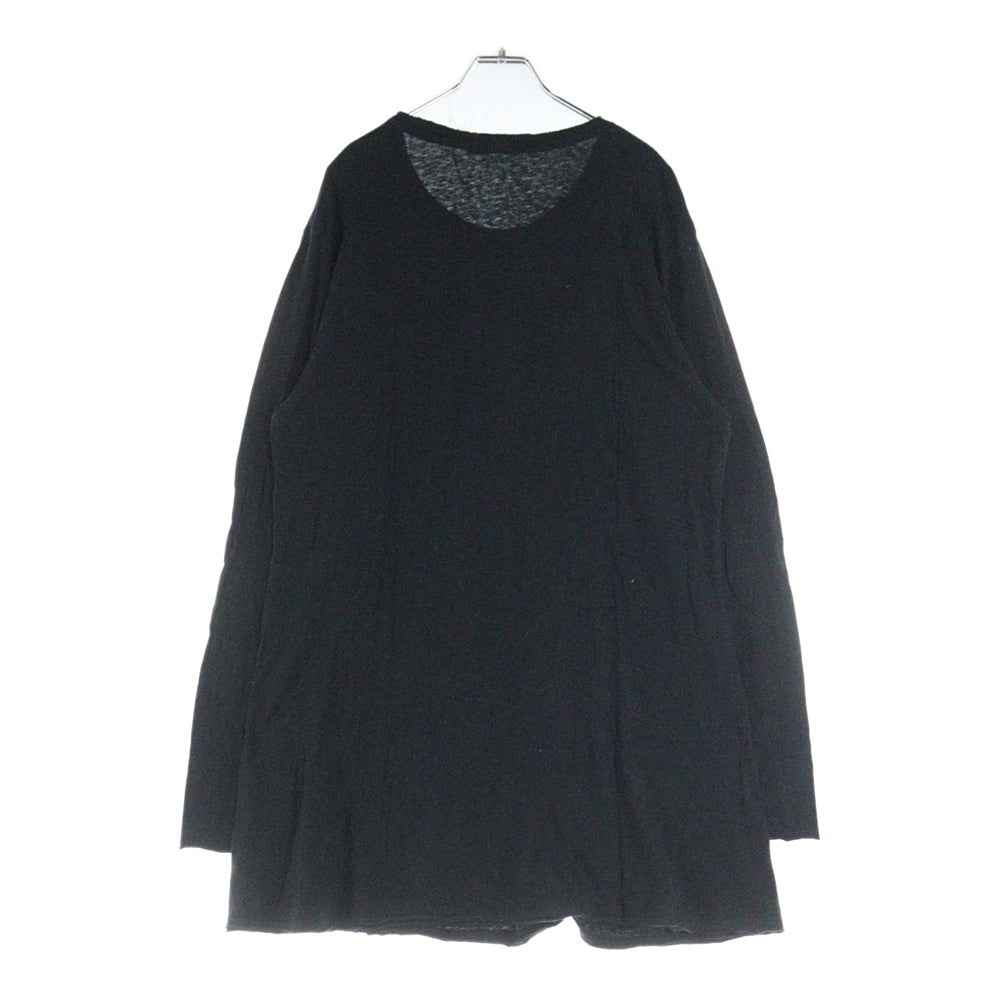 UNDERCOVER(アンダーカバー) Archive グラフィックプリント ロング丈 長袖スリーブ 長袖Tシャツ ブラック