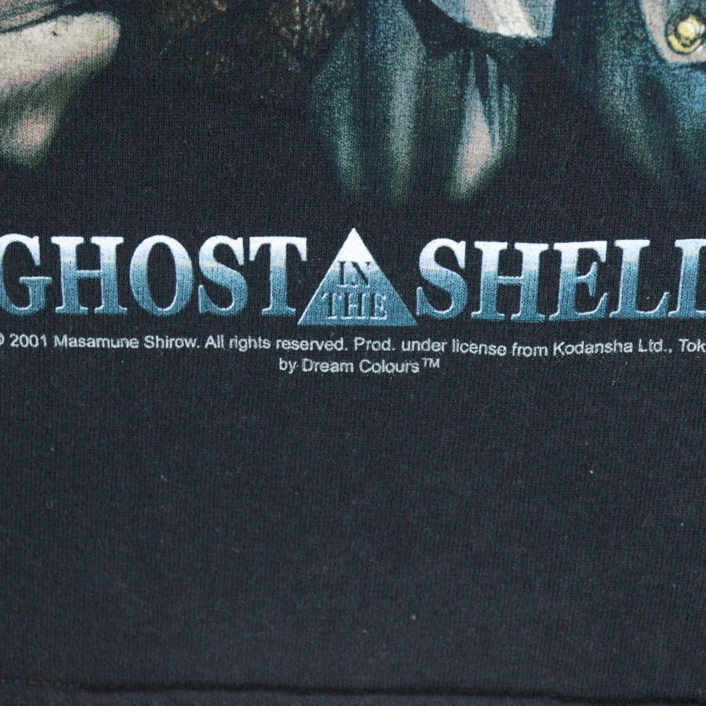 VINTAGE(ヴィンテージ) 00s GHOST IN THE SHELL 攻殻機動隊 草薙素子 半袖Tシャツ カットソー ブラック