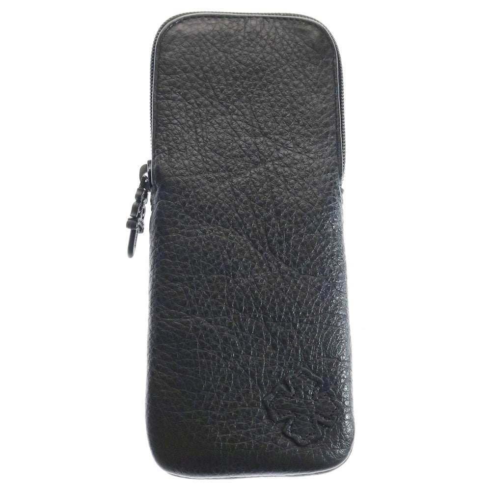 CHROME HEARTS(クロムハーツ) EYEWEAR CASE 3 CHクロスパッチ付き アイウェアケース メガネケース ブラック