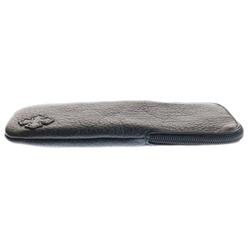CHROME HEARTS(クロムハーツ) EYEWEAR CASE 3 CHクロスパッチ付き アイウェアケース メガネケース ブラック