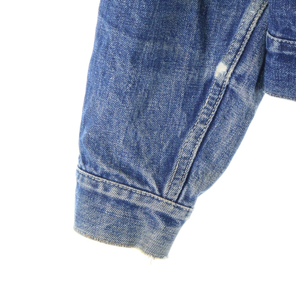 Levi's(リーバイス) 50-60s VINTAGE 507XX 革パッチ 2nd ボタン裏刻印17 ハギ付き デニムジャケット インディゴ
