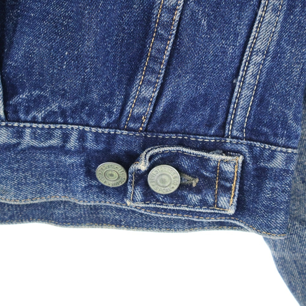 Levi's(リーバイス) 50-60s VINTAGE 507XX 革パッチ 2nd ボタン裏刻印17 ハギ付き デニムジャケット インディゴ