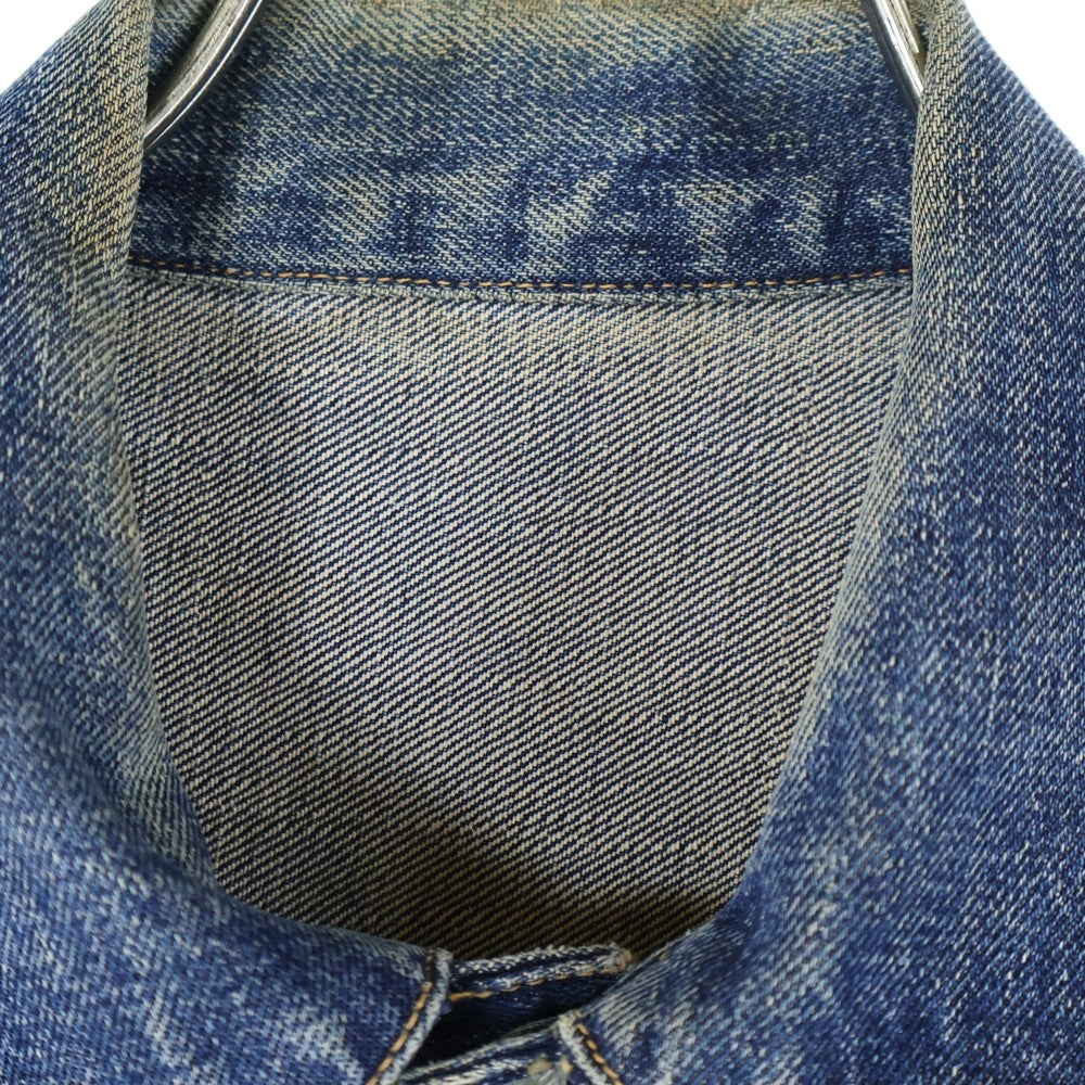 Levi's(リーバイス) 50-60s VINTAGE 507XX 革パッチ 2nd ボタン裏刻印17 ハギ付き デニムジャケット インディゴ