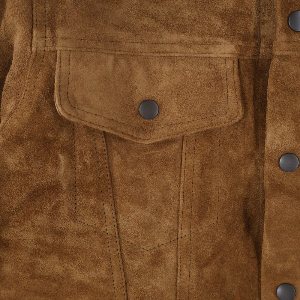 MASSES(マシス) HORSE SUEDE JKT 3rdタイプ ホーススウェードレザージャケット ブラウン