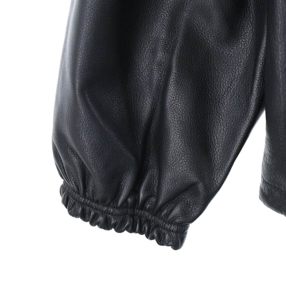 SEQUEL(シークエル) LEATHER COACH JACKET SQ-23AW-JK-03 レザーコーチジャケット ブラック