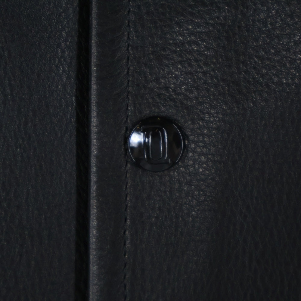 SEQUEL(シークエル) LEATHER COACH JACKET SQ-23AW-JK-03 レザーコーチジャケット ブラック