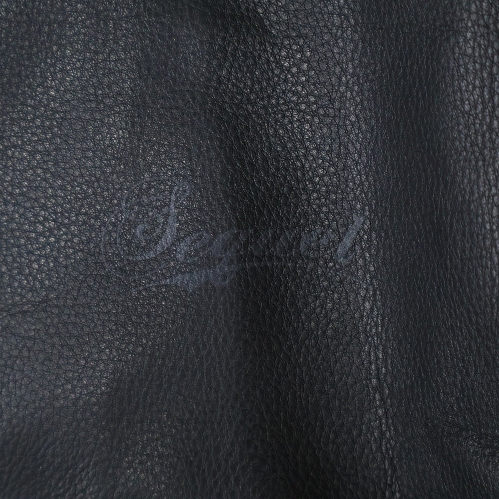 SEQUEL(シークエル) LEATHER COACH JACKET SQ-23AW-JK-03 レザーコーチジャケット ブラック