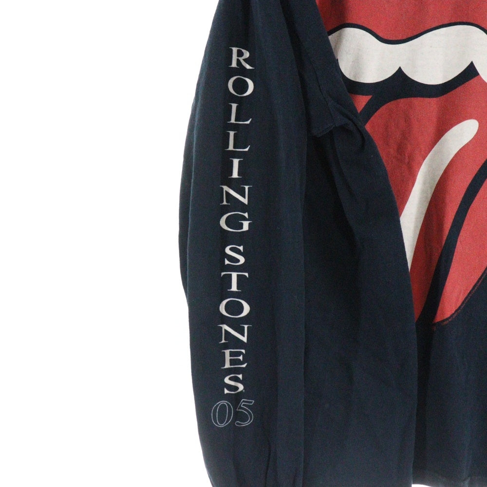 VINTAGE(ヴィンテージ) 00s ROLLING STONES A BIGGER BANG 2005-2006 ローリングストーンズ L/S 長袖Tシャツ ロングスリーブ ブラック