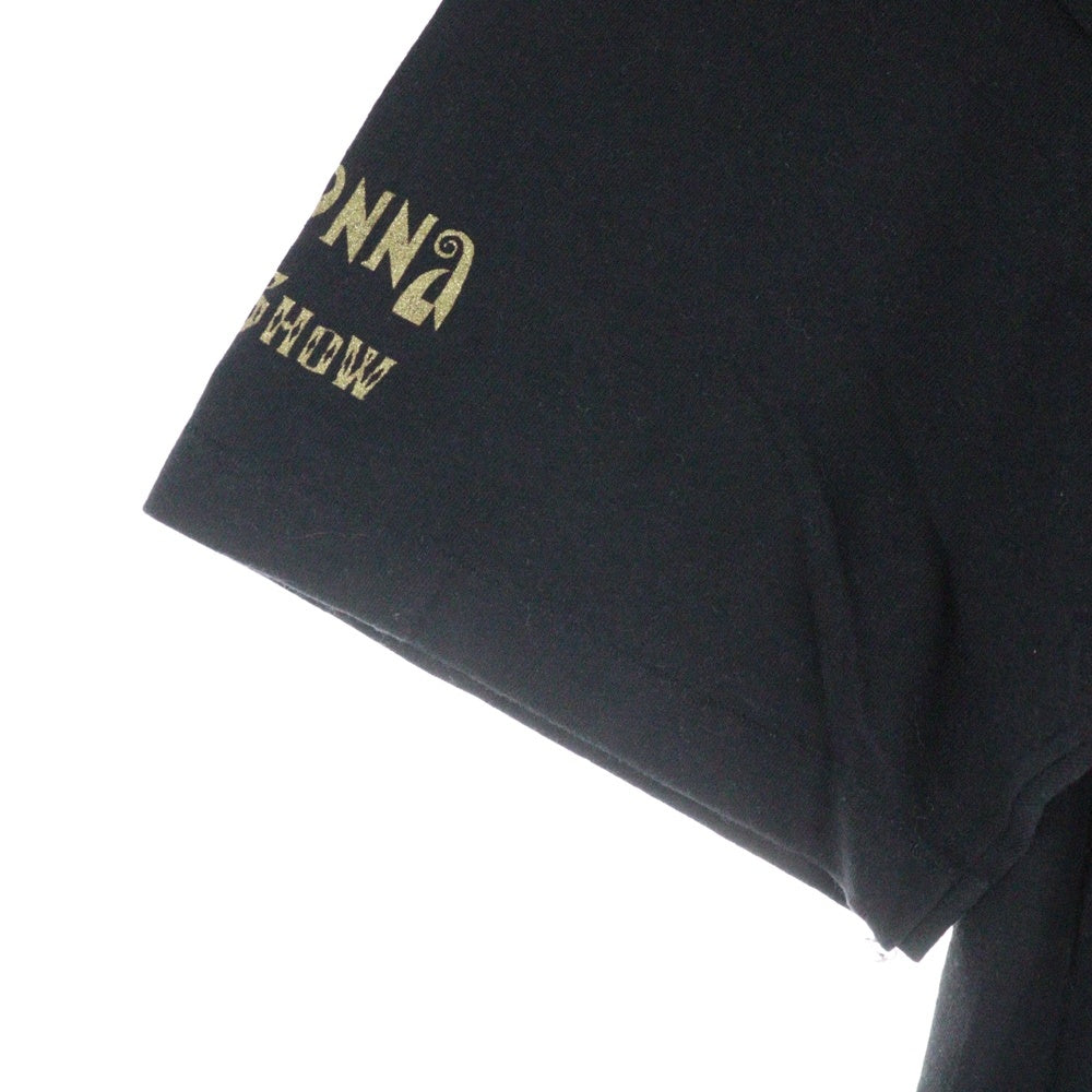 VINTAGE(ヴィンテージ) 90s MADONNA GIRLIE SHOW マドンナ 半袖Tシャツ カットソー ブラック